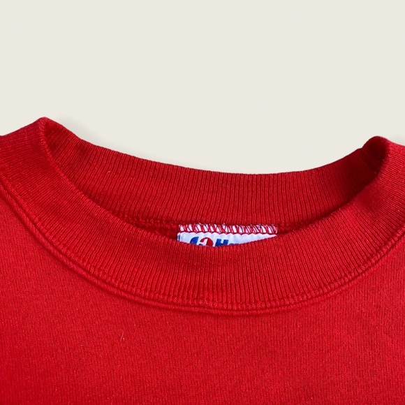 Vintage 90s Disney Minnie Pullover Sweatshirt Big Print Boot Sz XL - Picture 3 of 6